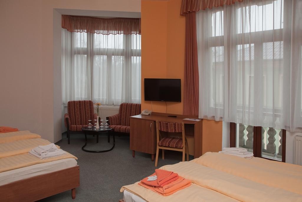 Hotel Antonietta Teplice Oda fotoğraf