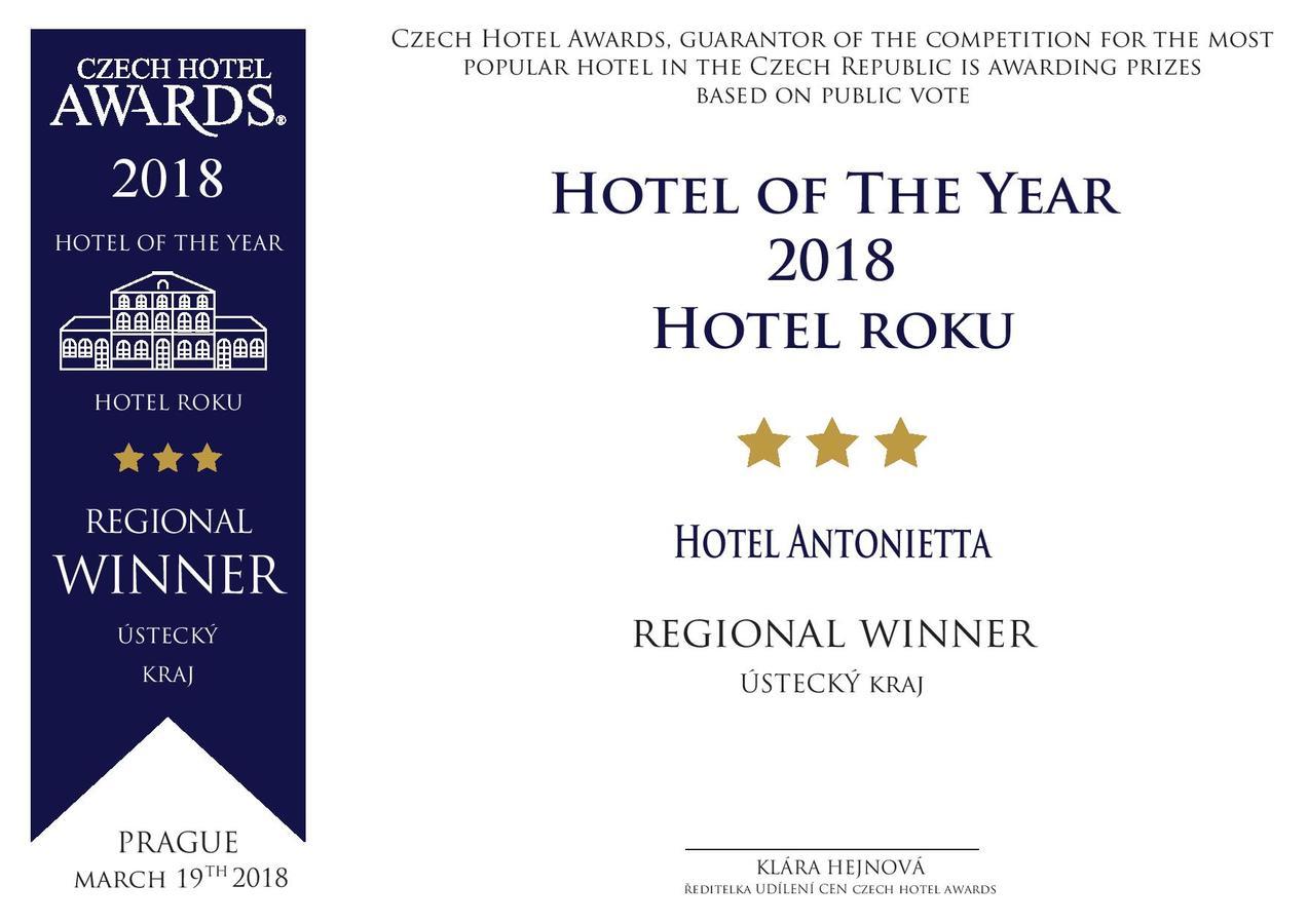 Hotel Antonietta Teplice Dış mekan fotoğraf